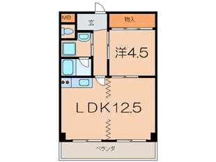 グリ－ンハウス吉の物件間取画像